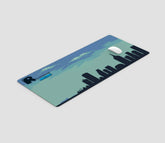 CityNights DeskPad flat facing on an angle with a mouse