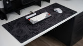 Black Geograph Deskpad